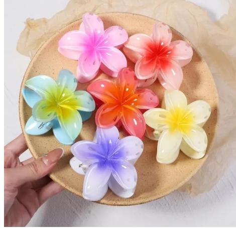 Flower Hair Claws