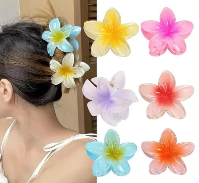 Flower Hair Claws